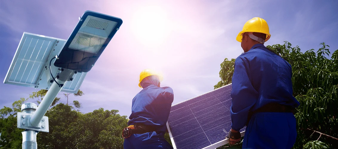 Solar Street Light Installation, Repair & Services
