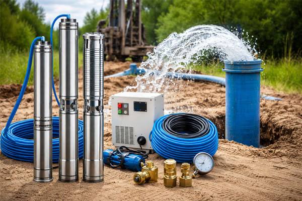 Borewell Motor & Pump Installation