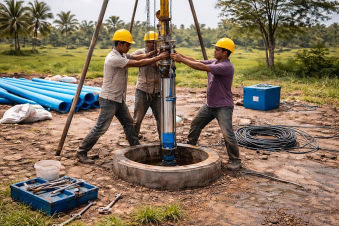 Borewell Motor Repair & Maintenance