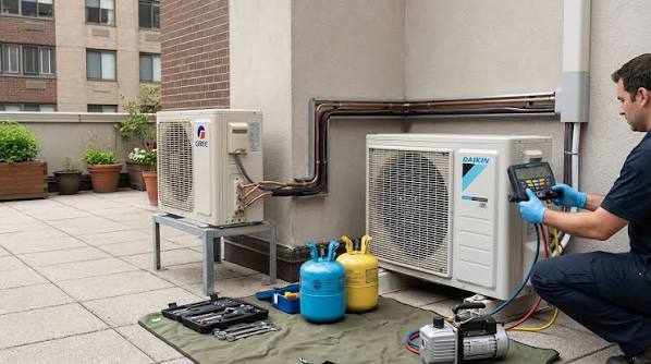 AC Gas Refilling