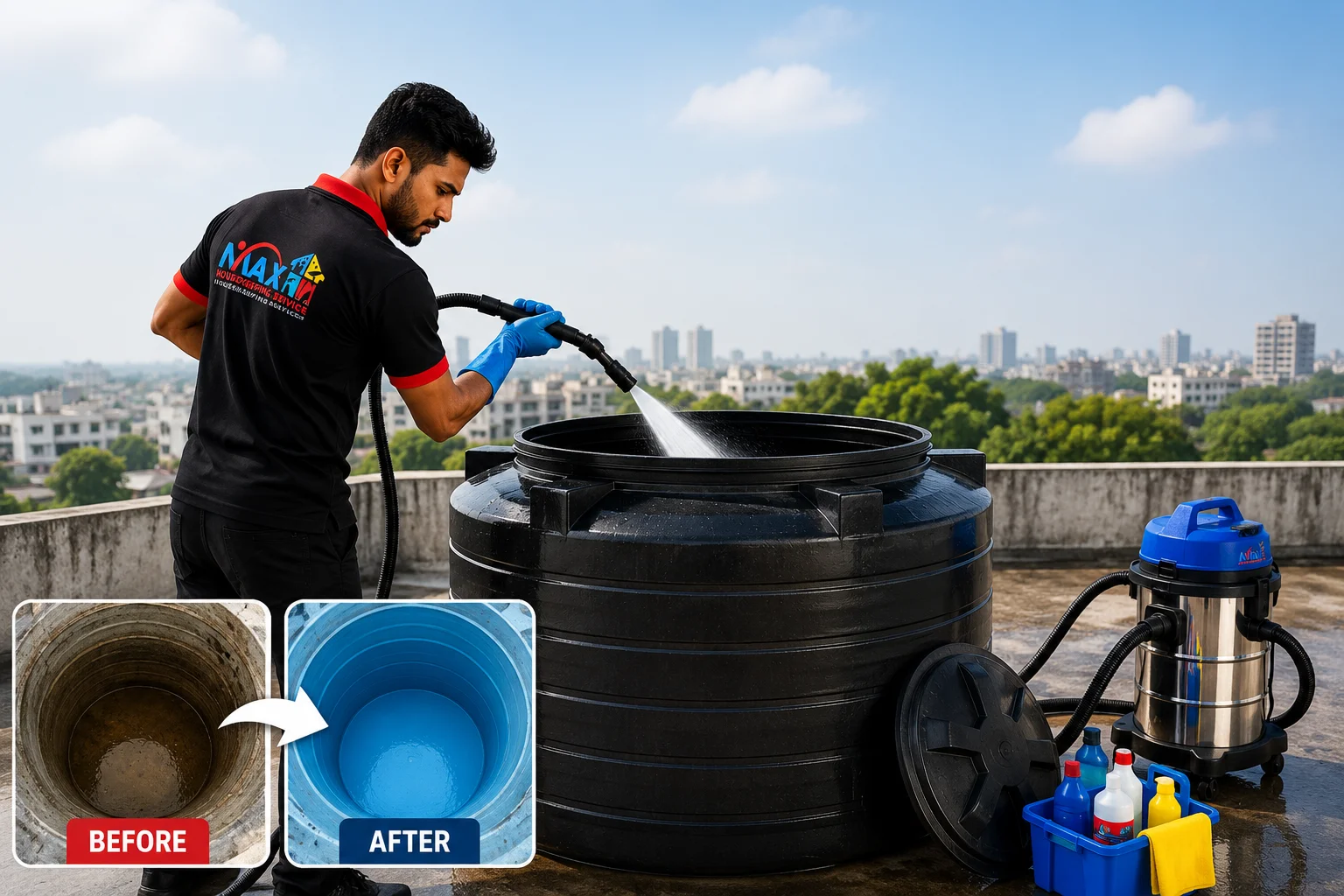 Water Tank Disinfection